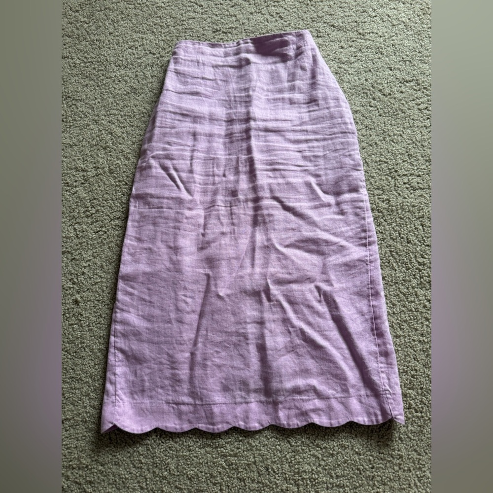 Abercrombie & Fitch Linen Skirt